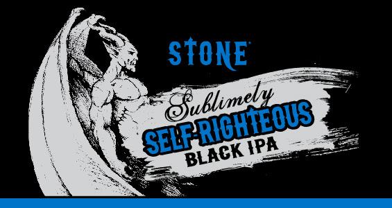 STONE SUBLIMELY SELF RIGHTEOUS BLACK IPA