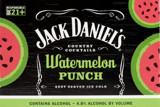 JACK DANIELS COUNTRY COCKTAILS WATERMELON PUNCH